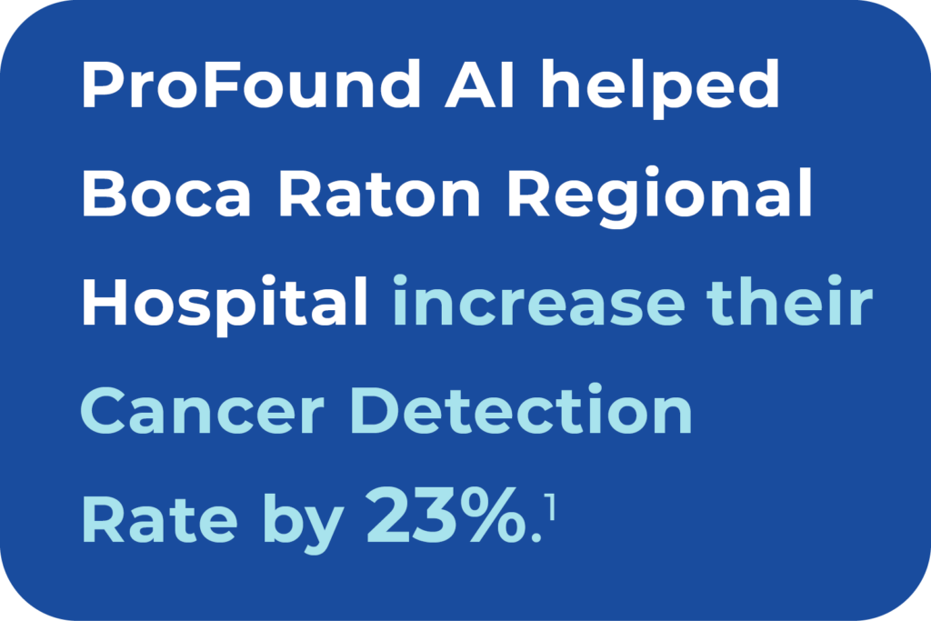 Cancer Detection Rate by 23%