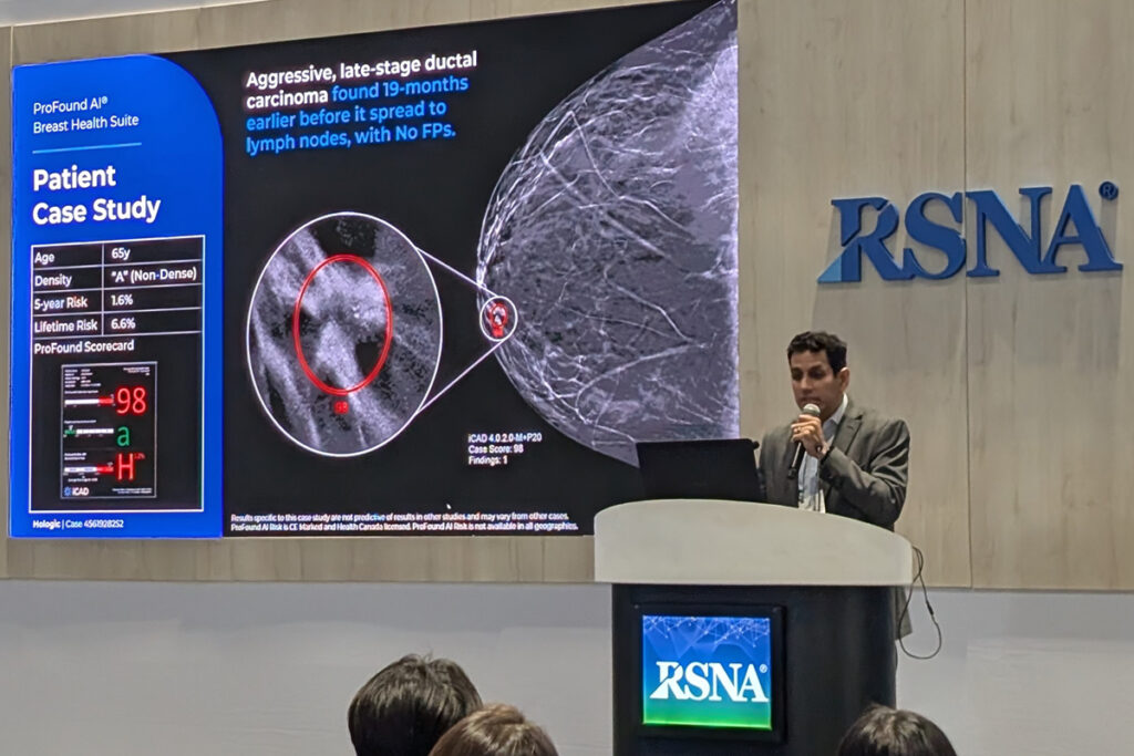 Dr. Chirag Parghi, Chief Medical Officer at Solis Mammography