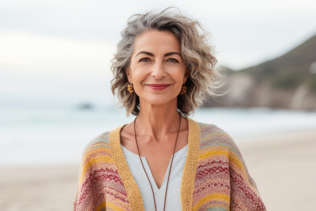 Mature Woman at the Beach